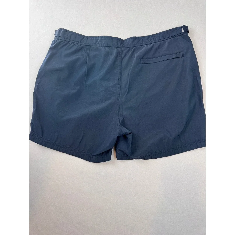 ASOS Swim Shorts 38 Navy Mesh Lined Quick Dry Beach Vacation Classic Trunks